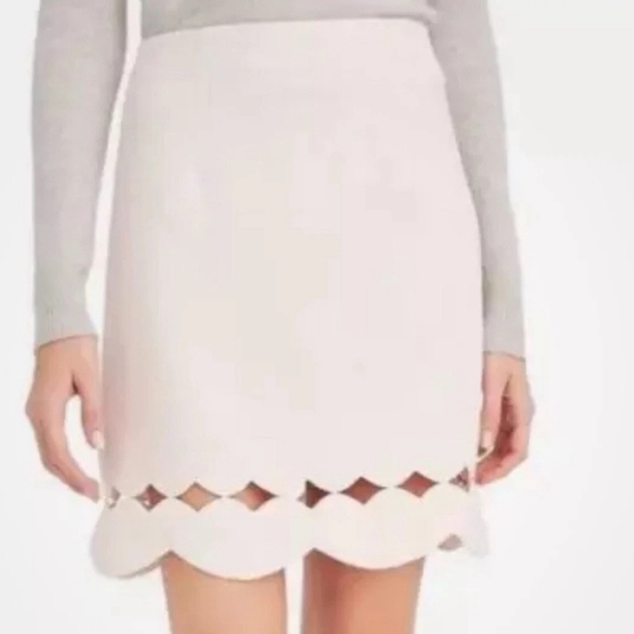 Club Monaco Atrina Scalloped Skirt - Picture 2 of 7